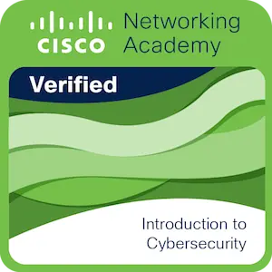 Imagen de la certificación Introduction to Cibersecurity