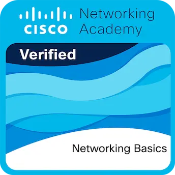 Imagen de la certificación Networking Basics