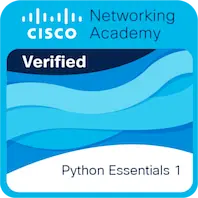 Imagen de la certificación Python Essentials 1